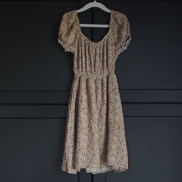 UKIDS | Floral Cap Sleeve Dress - Picture 1 of 4